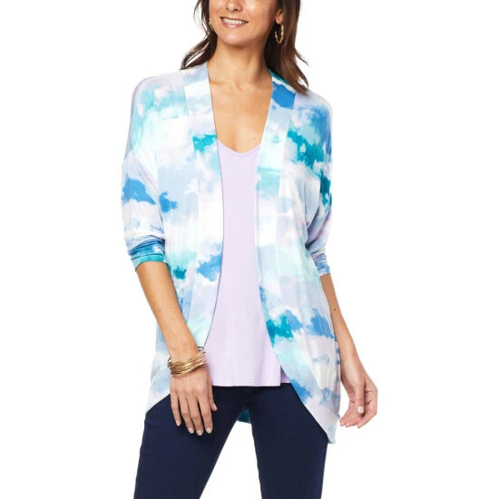 Best Pirce ๐ฏ G By Giuliana EcoLuxe Knit Cocoon Cardigan Black Camo ๐ฅฐ 8 Best Pirce ๐ฏ G By Giuliana EcoLuxe Knit Cocoon Cardigan Black Camo ๐ฅฐ - Image 6