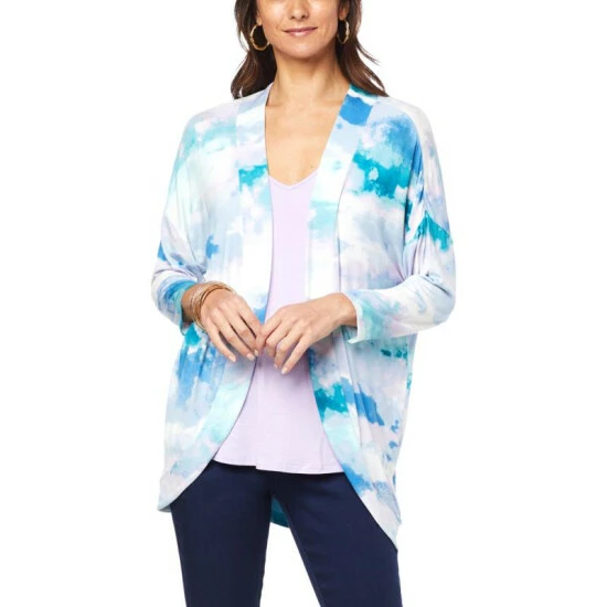 Best Pirce ๐ฏ G By Giuliana EcoLuxe Knit Cocoon Cardigan Black Camo ๐ฅฐ 11 Best Pirce ๐ฏ G By Giuliana EcoLuxe Knit Cocoon Cardigan Black Camo ๐ฅฐ - Image 9