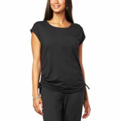 Deals ⌛ G By Giuliana LounGy CoolGirl Adjustable Length Top Black 😍 -G by GIULIANA Sales Store unnamed file 1030