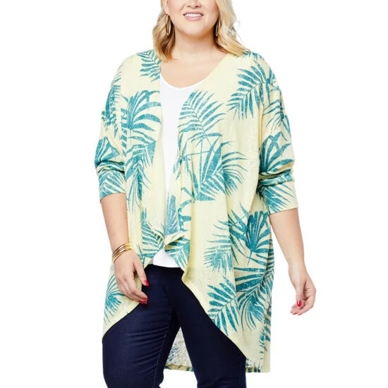 Discount ⌛ G By Giuliana Oversized Hacci Slub Knit Duster Cardigan Bright White ✨ 4 Discount ⌛ G By Giuliana Oversized Hacci Slub Knit Duster Cardigan Bright White ✨ - Image 2