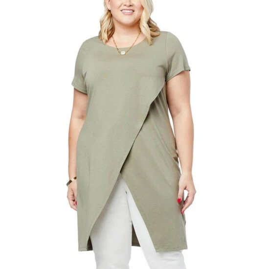 Wholesale ๐ G By Giuliana Black Label Cross-Front Drama Top Rose Cloud โญ 7 Wholesale ๐ G By Giuliana Black Label Cross-Front Drama Top Rose Cloud โญ - Image 5