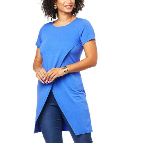 Wholesale ๐ G By Giuliana Black Label Cross-Front Drama Top Rose Cloud โญ 8 Wholesale ๐ G By Giuliana Black Label Cross-Front Drama Top Rose Cloud โญ - Image 6