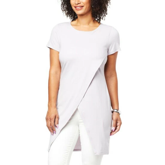 Wholesale ๐ G By Giuliana Black Label Cross-Front Drama Top Rose Cloud โญ 9 Wholesale ๐ G By Giuliana Black Label Cross-Front Drama Top Rose Cloud โญ - Image 7