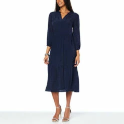 Top 10 ⭐ G By Giuliana Woven Silky Tiered Midi 👗 Dress Honey Gold 👍 -G by GIULIANA Sales Store unnamed file 1096