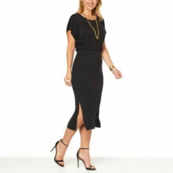 Brand new 🎁 G By Giuliana EcoLuxe Knit Drop Shoulder Midi 👗 Dress Black 🔔 9 Brand new 🎁 G By Giuliana EcoLuxe Knit Drop Shoulder Midi 👗 Dress Black 🔔 -G by GIULIANA Sales Store unnamed file 1105