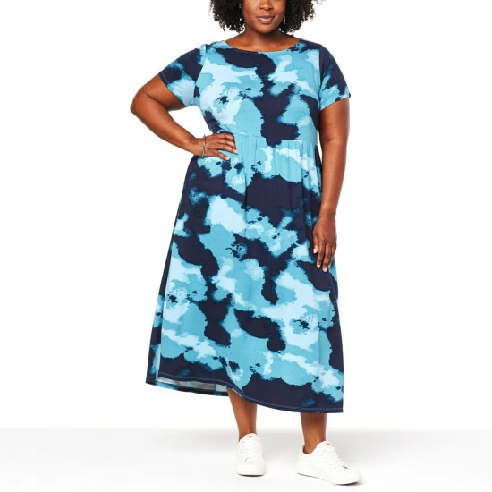 Best deal ๐งจ G By Giuliana Short-Sleeve Maxi ๐ Dress Olive ๐ 4 Best deal ๐งจ G By Giuliana Short-Sleeve Maxi ๐ Dress Olive ๐ - Image 2