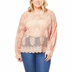 Budget ❤️ G By Giuliana Black Label Stretch Lace Blouson Top ❤️ 13 Budget ❤️ G By Giuliana Black Label Stretch Lace Blouson Top ❤️ -G by GIULIANA Sales Store unnamed file 1195