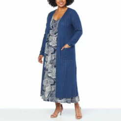 Best Pirce 👍 G By Giuliana Pointelle Knit Duster Cardigan Ivory 😉 -G by GIULIANA Sales Store unnamed file 1215