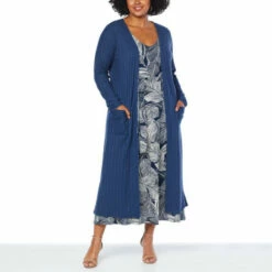 Best Pirce 👍 G By Giuliana Pointelle Knit Duster Cardigan Ivory 😉 -G by GIULIANA Sales Store unnamed file 1219