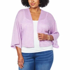 Best Sale 😍 G By Giuliana Hacci Slub Knit Cropped Cardigan Marina Navy ⭐ -G by GIULIANA Sales Store unnamed file 1222