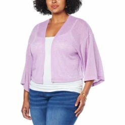 Best Sale 😍 G By Giuliana Hacci Slub Knit Cropped Cardigan Marina Navy ⭐ -G by GIULIANA Sales Store unnamed file 1226