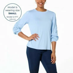 Brand new ๐ G By Giuliana Black Label SoSoft Lace Sweatshirt ๐ 17 Brand new ๐ G By Giuliana Black Label SoSoft Lace Sweatshirt ๐ -G by GIULIANA Sales Store unnamed file 123