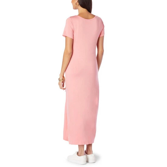 Cheapest 😀 G By Giuliana EcoLuxe Knit Cinch Detail Maxi 👗 Dress Black ❤️ 4 Cheapest 😀 G By Giuliana EcoLuxe Knit Cinch Detail Maxi 👗 Dress Black ❤️ - Image 2