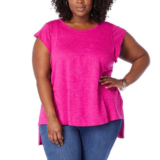 Brand new ๐ G By Giuliana Slub Jersey Knit Cap-Sleeve Tunic Seaglass ๐ฅฐ 7 Brand new ๐ G By Giuliana Slub Jersey Knit Cap-Sleeve Tunic Seaglass ๐ฅฐ - Image 5