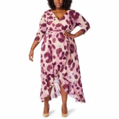 Brand new ✔️ G By Giuliana Animal Print Tulip-Hem Mesh Knit Maxi 👗 Dress Neutral Animal 🌟 -G by GIULIANA Sales Store unnamed file 1266