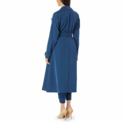 Cheap 👏 G By Giuliana Black Label Stretch Twill Trench 🧥 Coat Marina Navy 😉 -G by GIULIANA Sales Store unnamed file 1282