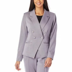 Budget 💯 G By Giuliana Sandwash Scuba Knit Blazer Dark Silver 🔔 17 Budget 💯 G By Giuliana Sandwash Scuba Knit Blazer Dark Silver 🔔 -G by GIULIANA Sales Store unnamed file 1293