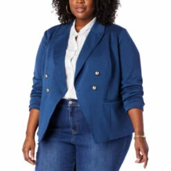 Budget 💯 G By Giuliana Sandwash Scuba Knit Blazer Dark Silver 🔔 21 Budget 💯 G By Giuliana Sandwash Scuba Knit Blazer Dark Silver 🔔 -G by GIULIANA Sales Store unnamed file 1297