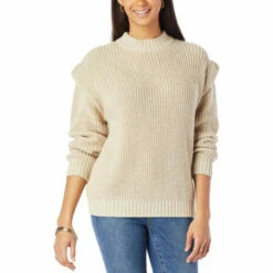 Promo 🔥 G By Giuliana Shoulder Detail Dolman-Sleeve Cozy Sweater Navy 🧨 -G by GIULIANA Sales Store unnamed file 1314