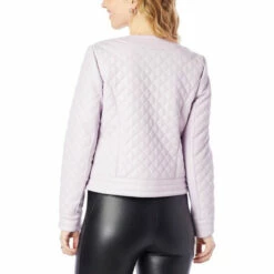 Discount ⭐ G By Giuliana Black Label Quilted Faux Leather Jacket Dusty Lavender ⌛ 11 Discount ⭐ G By Giuliana Black Label Quilted Faux Leather Jacket Dusty Lavender ⌛ -G by GIULIANA Sales Store unnamed file 1319