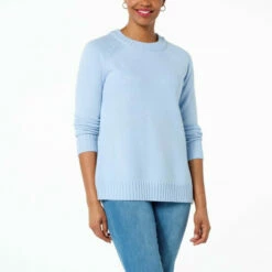 Buy 🛒 G By Giuliana Pop Color Pullover Sweater Chambray 💯