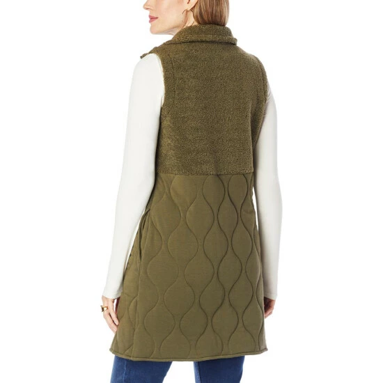 Best Pirce ๐ G By Giuliana Cozy & Quilted Sherpa Vest Ivory ๐ฅฐ 4 Best Pirce ๐ G By Giuliana Cozy & Quilted Sherpa Vest Ivory ๐ฅฐ - Image 2