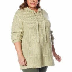 Hot Sale 👍 G By Giuliana LounGy Oversized Knit Hooded Sweater Oat 😉 -G by GIULIANA Sales Store unnamed file 1361