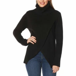 Deals 🤩 G By Giuliana Black Label Crossover Sweater ❤️ -G by GIULIANA Sales Store unnamed file 1422