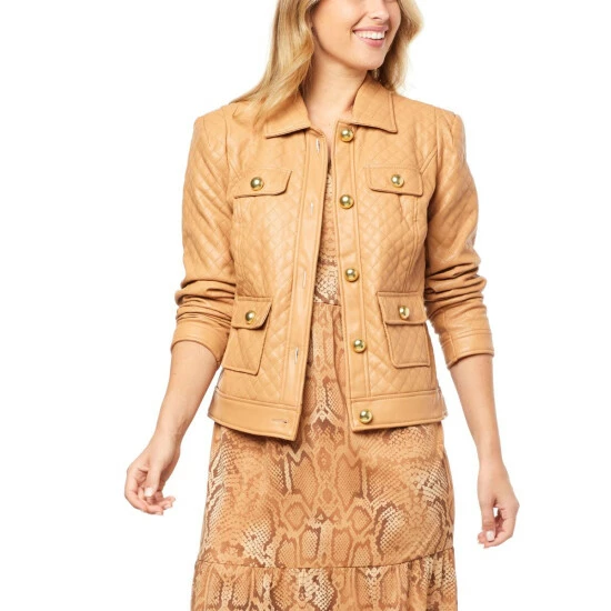 Promo ๐งจ G By Giuliana Black Label Quilted Faux Leather Jacket ๐ 3 Promo ๐งจ G By Giuliana Black Label Quilted Faux Leather Jacket ๐