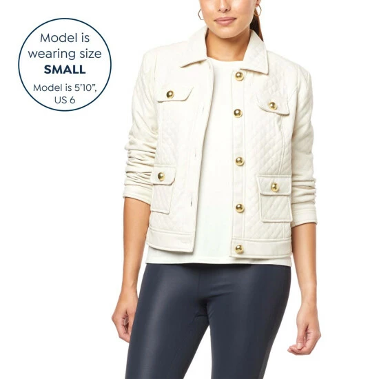 Promo ๐งจ G By Giuliana Black Label Quilted Faux Leather Jacket ๐ 8 Promo ๐งจ G By Giuliana Black Label Quilted Faux Leather Jacket ๐ - Image 6