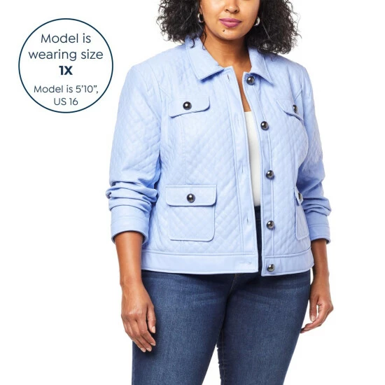 Promo ๐งจ G By Giuliana Black Label Quilted Faux Leather Jacket ๐ 15 Promo ๐งจ G By Giuliana Black Label Quilted Faux Leather Jacket ๐ - Image 13