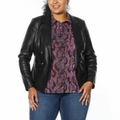 Hot Sale ๐ G By Giuliana Faux Leather Blazer Dark Olive โจ 23 Hot Sale ๐ G By Giuliana Faux Leather Blazer Dark Olive โจ -G by GIULIANA Sales Store unnamed file 1453