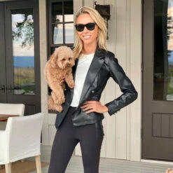 Hot Sale ๐ G By Giuliana Faux Leather Blazer Dark Olive โจ 24 Hot Sale ๐ G By Giuliana Faux Leather Blazer Dark Olive โจ -G by GIULIANA Sales Store unnamed file 1454