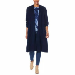 Discount 🥰 G By Giuliana Waffle Knit Duster Cardigan Mallard Green 😀 -G by GIULIANA Sales Store unnamed file 1475