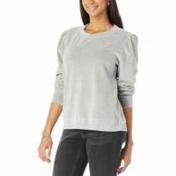 Flash Sale ✔️ G By Giuliana Puff Sleeve Top With Shirring Teal 🤩