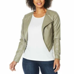 Budget 👏 G By Giuliana Lightweight Faux Leather Moto Jacket Misty Rose 🔥 26 Budget 👏 G By Giuliana Lightweight Faux Leather Moto Jacket Misty Rose 🔥 -G by GIULIANA Sales Store unnamed file 1560