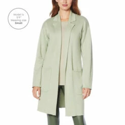 Hot Sale 🛒 G By Giuliana Jacquard Sweater Knit Duster Cardigan Gray Leopard 😍 -G by GIULIANA Sales Store unnamed file 1578