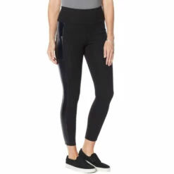 Top 10 ❤️ G By Giuliana G-Sculpt Faux Leather And Ponte Legging Black 🥰 -G by GIULIANA Sales Store unnamed file 1637