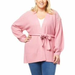 Coupon 👍 G By Giuliana Black Label Embellished Belted Cardigan 🔔 -G by GIULIANA Sales Store unnamed file 1661