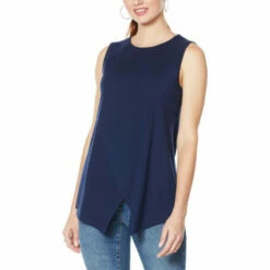 Deals ✔️ G By Giuliana Crossover Tank Top Soft Cream ⭐ -G by GIULIANA Sales Store unnamed file 1667