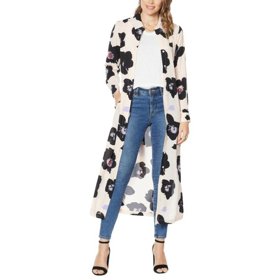 Cheapest ๐ฏ G By Giuliana Button-Down Duster ๐ Shirt Blush Floral โญ 6 Cheapest ๐ฏ G By Giuliana Button-Down Duster ๐ Shirt Blush Floral โญ - Image 4