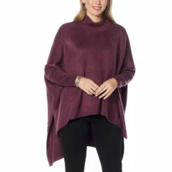 Top 10 🤩 G By Giuliana Black Label Sweater Poncho 😍 -G by GIULIANA Sales Store unnamed file 1681