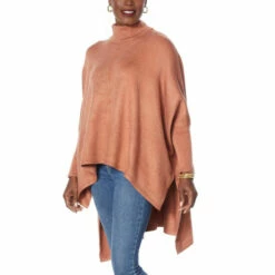 Top 10 🤩 G By Giuliana Black Label Sweater Poncho 😍 -G by GIULIANA Sales Store unnamed file 1684