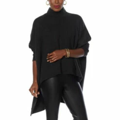 Top 10 🤩 G By Giuliana Black Label Sweater Poncho 😍 -G by GIULIANA Sales Store unnamed file 1685