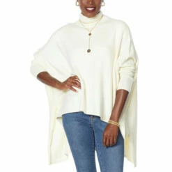 Top 10 🤩 G By Giuliana Black Label Sweater Poncho 😍 -G by GIULIANA Sales Store unnamed file 1686