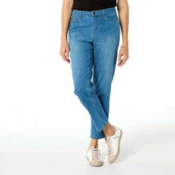 Budget 🔔 G By Giuliana Forever Stretch EcoChic Denim Barrel-Leg Jean Medium Wash 💯 15 Budget 🔔 G By Giuliana Forever Stretch EcoChic Denim Barrel-Leg Jean Medium Wash 💯 -G by GIULIANA Sales Store unnamed file 169