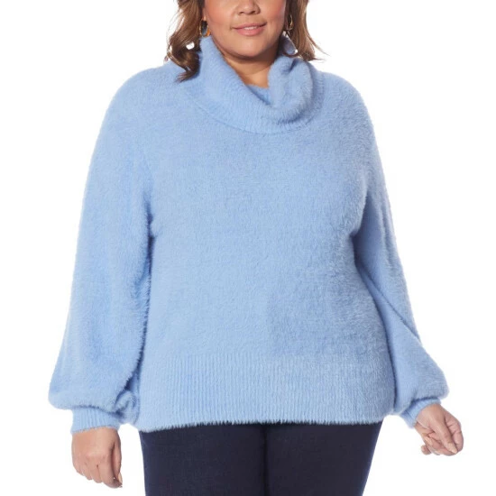 Flash Sale 💯 G By Giuliana Eyelash Pullover Sweater Bel Air Blue 🛒 4 Flash Sale 💯 G By Giuliana Eyelash Pullover Sweater Bel Air Blue 🛒 - Image 2