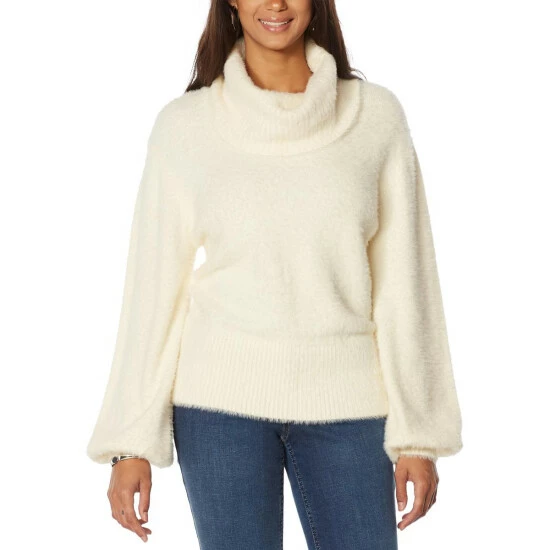 Flash Sale 💯 G By Giuliana Eyelash Pullover Sweater Bel Air Blue 🛒 6 Flash Sale 💯 G By Giuliana Eyelash Pullover Sweater Bel Air Blue 🛒 - Image 4