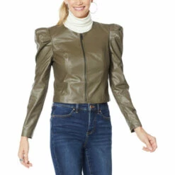 Flash Sale ⭐ G By Giuliana Black Label Puff-Sleeve Faux Leather Jacket 🔥 10 Flash Sale ⭐ G By Giuliana Black Label Puff-Sleeve Faux Leather Jacket 🔥 -G by GIULIANA Sales Store unnamed file 1750