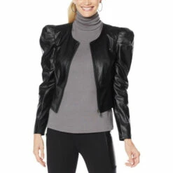 Flash Sale ⭐ G By Giuliana Black Label Puff-Sleeve Faux Leather Jacket 🔥 12 Flash Sale ⭐ G By Giuliana Black Label Puff-Sleeve Faux Leather Jacket 🔥 -G by GIULIANA Sales Store unnamed file 1752